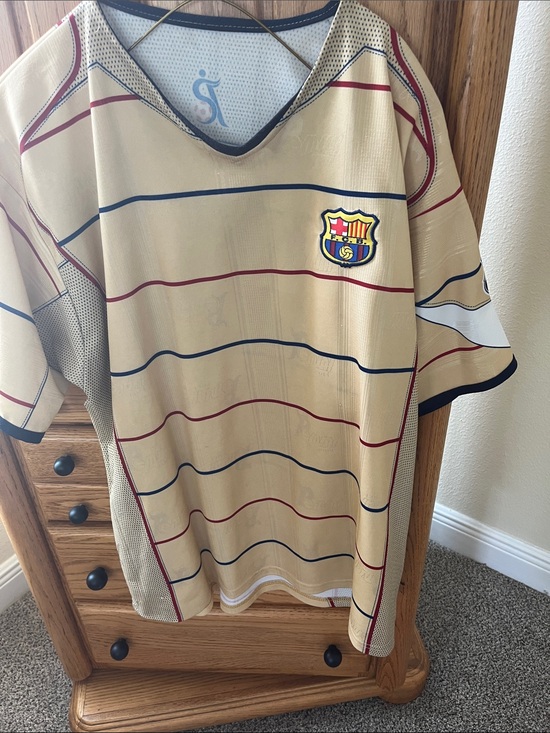 no brand Other - Men's  Barcelona Gold Short Sleeve Jersey